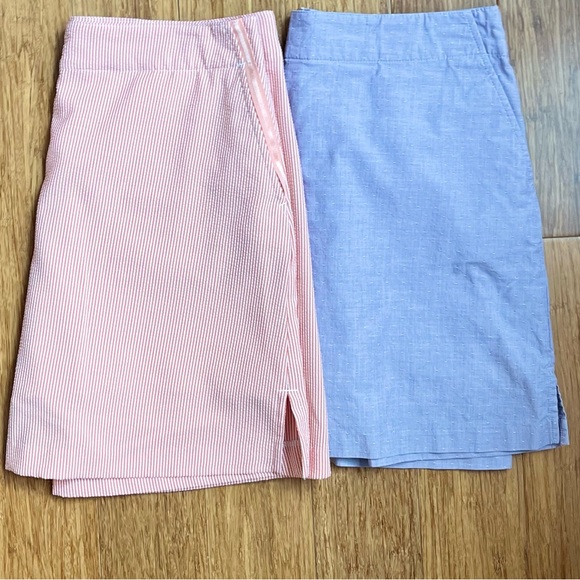 Lady Hagen Essential Seersucker Orange Striped, Purple Skort Bundle Size 2. 1265 - Picture 13 of 13